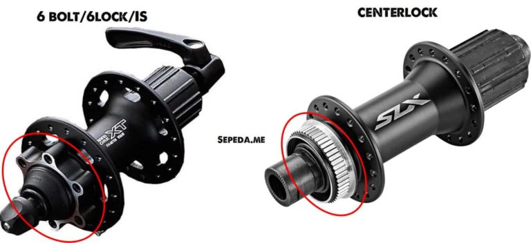 Rotor Hub Centerlock Atau 6 Bolts Sepeda Me