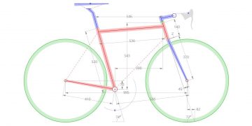 Frame Perbandingan Sepeda