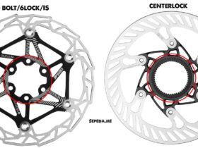 Perbedaan Rotor disc brake 6 lock dan centerlock