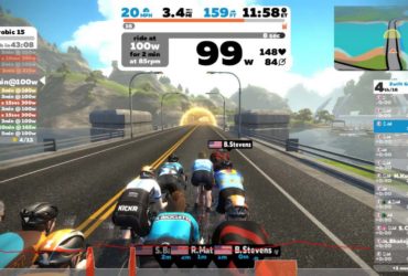 Zwift aplikasi dan game online e-race sepeda