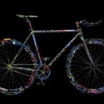 Kreativitas pewarnaan rangka Sepeda Fixie