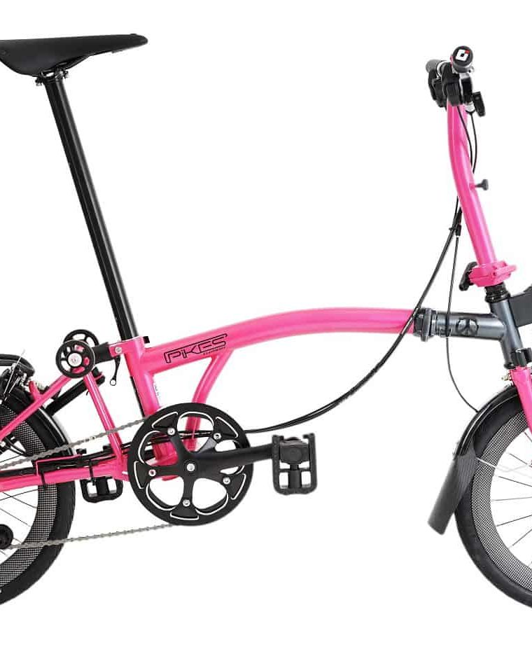 Sepeda Lipat (Seli_ Element Pikes Gen 2 Pink-Grey 2020
