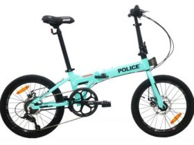 Sepeda Lipat Element Police Texas 8 speed 20"