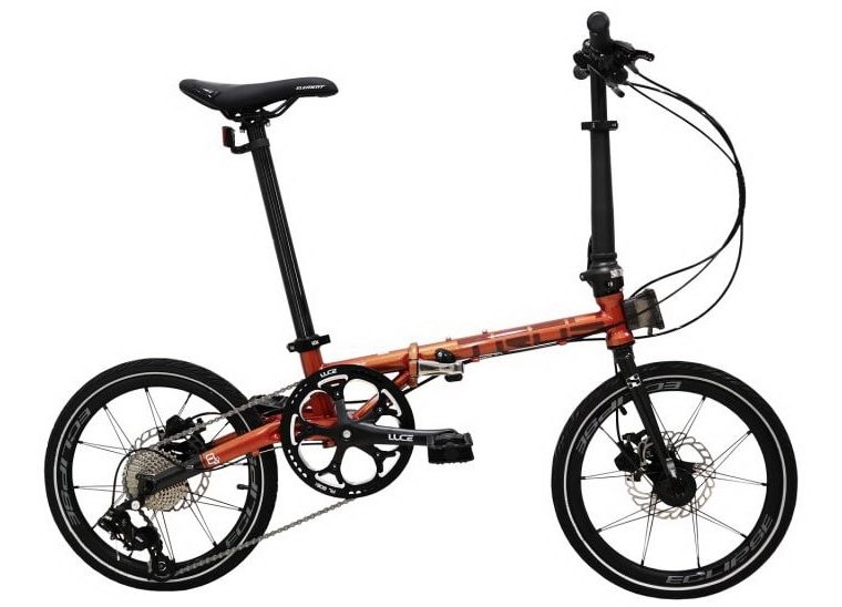 Sepeda Lipat Element Troy X 9 speed 16"